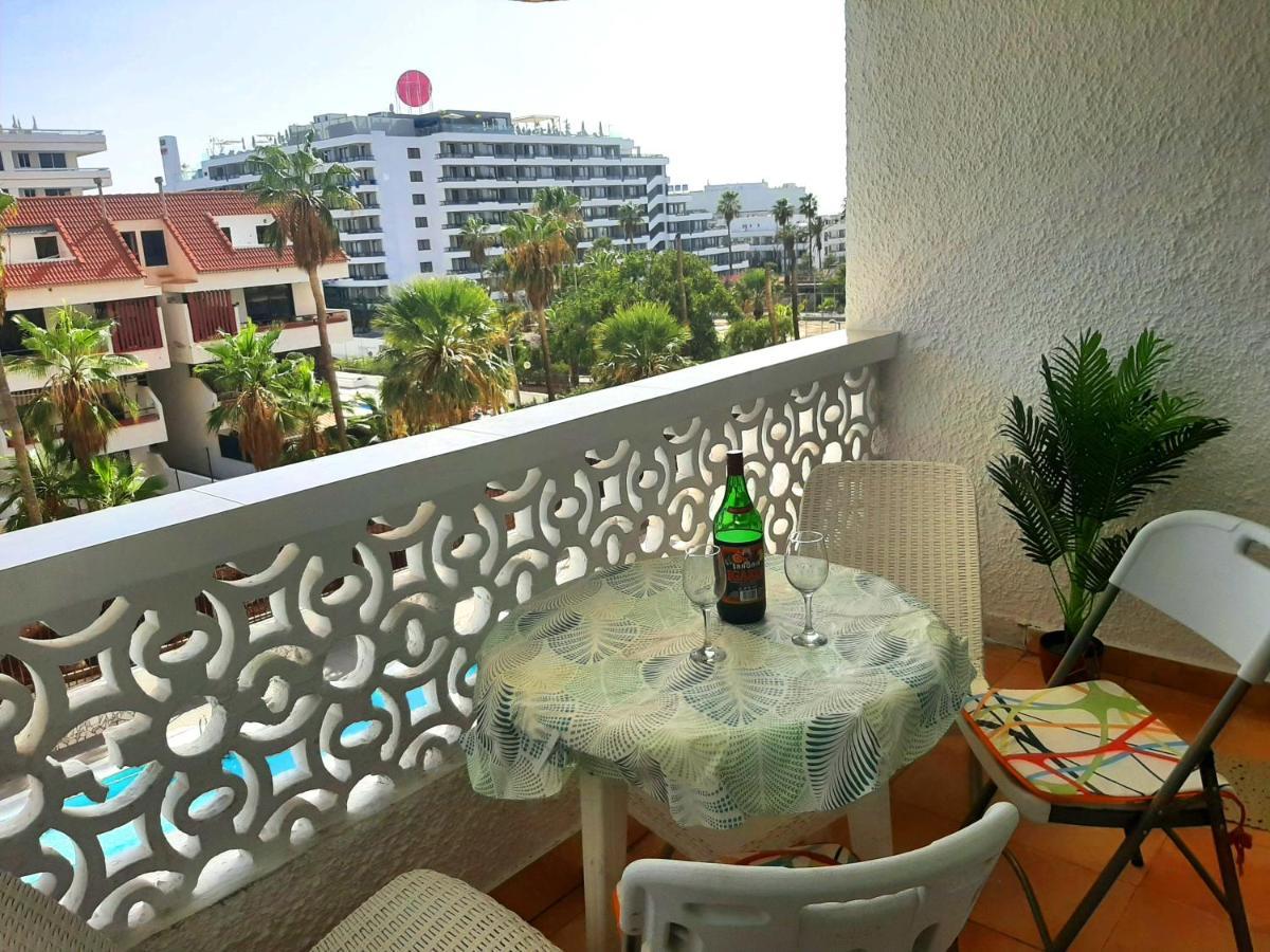 Comfortable Apartment In Las Americas, Ph317 With Pool Next To The Ocean Playa de las Américas Kültér fotó
